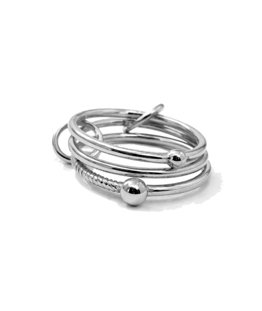 Mässingsring BERRY STUDIO 7 Silver