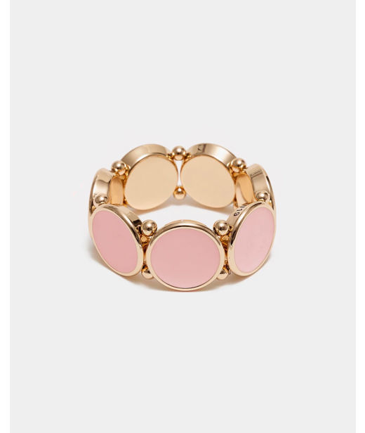 Plastarmband Ava Elastic Light Pink Gold