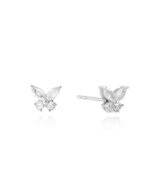 Stålörhänge Butterfly Studs