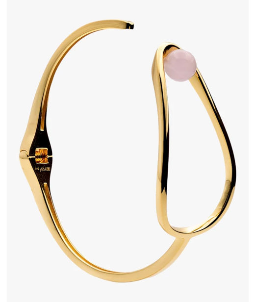 Silverarmband Rigid Pink fg