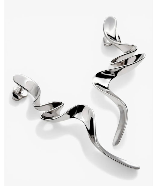 Silverörhängen Corkscrew