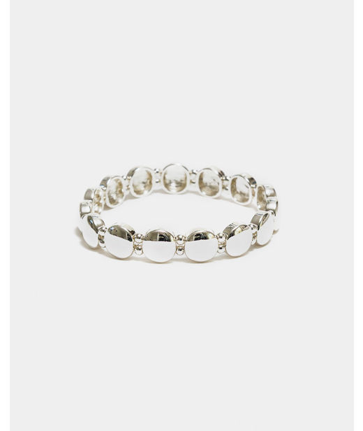 Plastarmband Ava Petite Elastic Silver