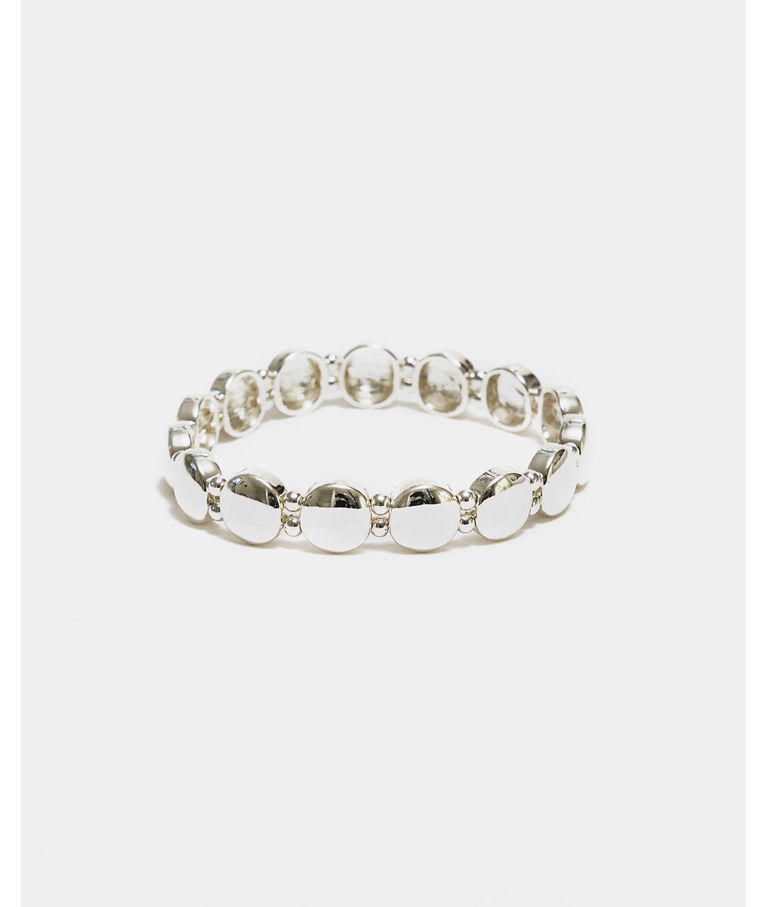 Plastarmband Ava Petite Elastic Silver