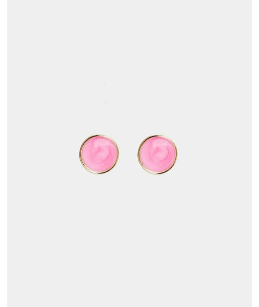 Plastörhänge Ava Petite Pearl Strong Pink Gold