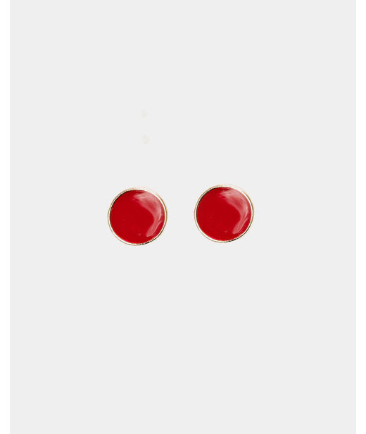 Plastörhänge Ava Petite Red Gold