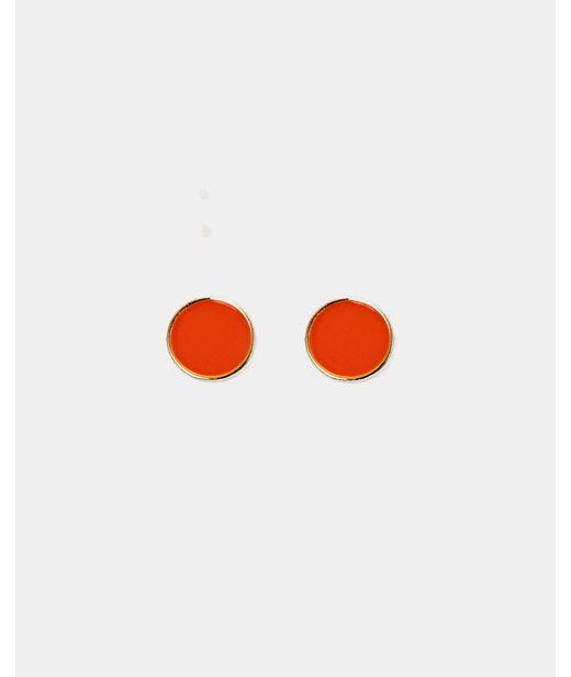 Plastörhänge Ava Petite Strong Orange Gold