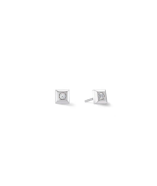 Silverörhänge Fine Edition Statement 6x6mm
