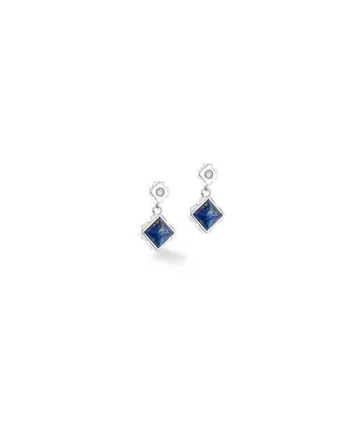 Silverörhänge Fine Edition Blue