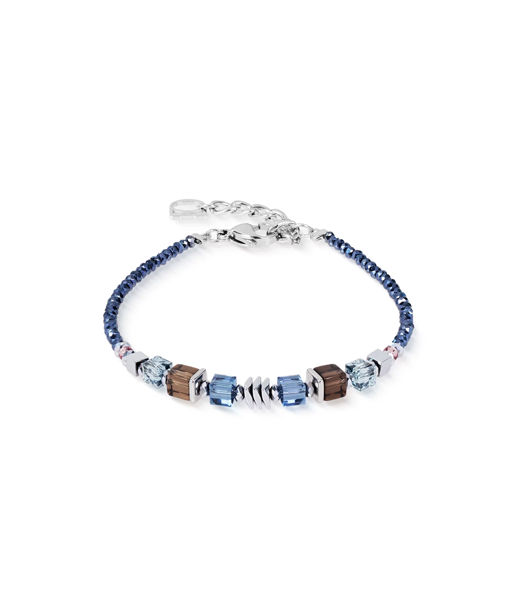 Stålarmband Blue-Grey