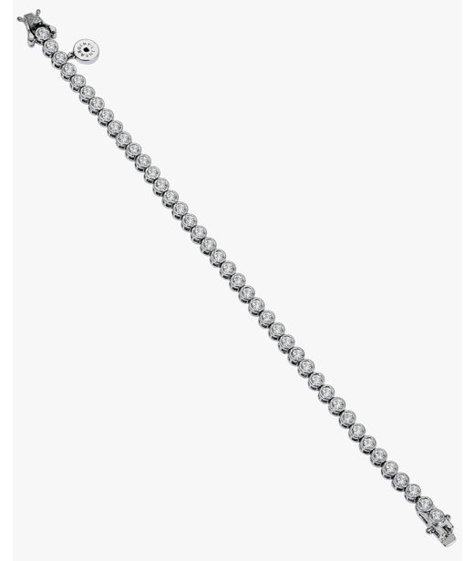 Silverarmband Riviere cz 17,5cm