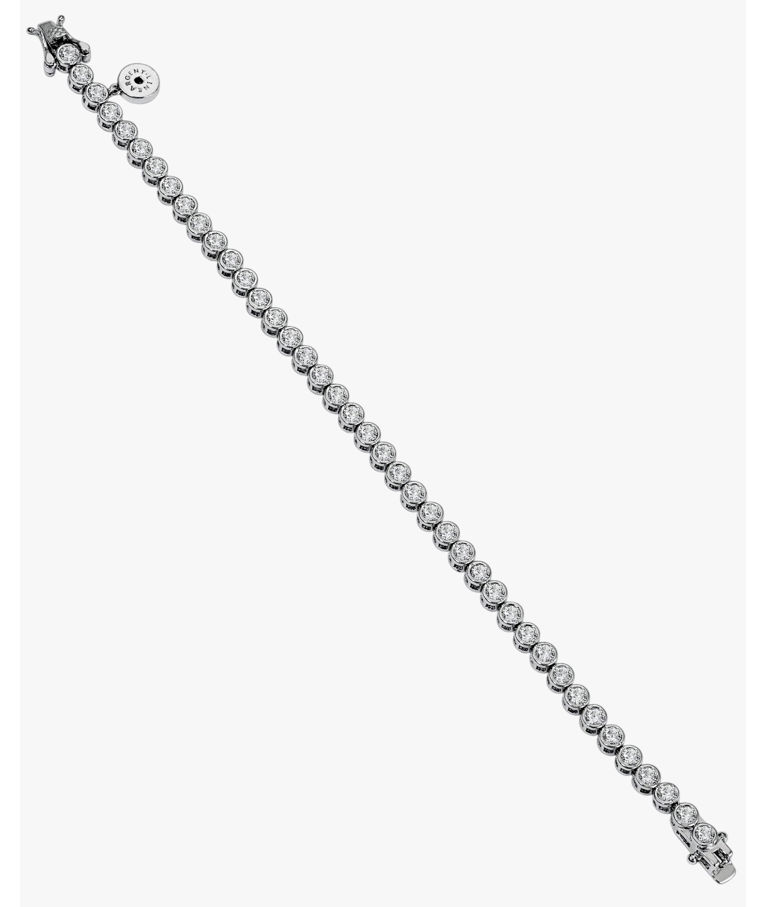 Silverarmband Riviere cz 17,5cm