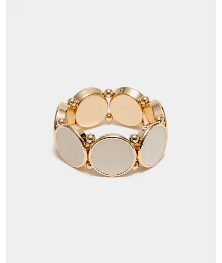 Plastarmband Ava Elastic Cognac Gold