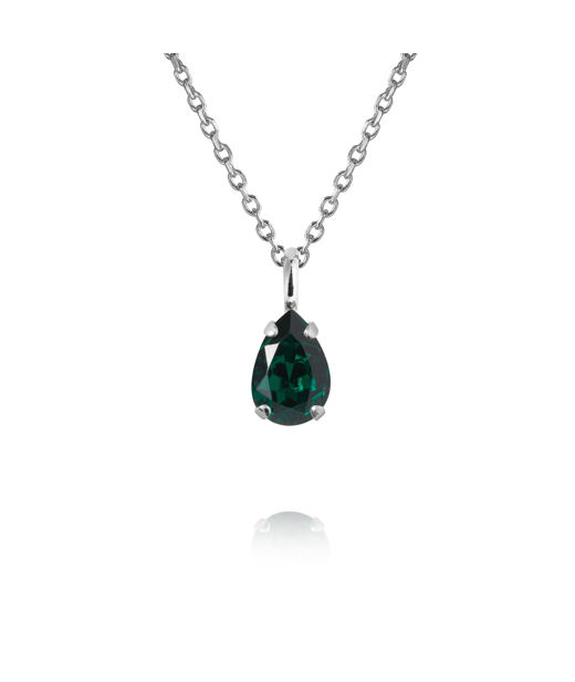 Mässinghalsband Childhood Birthstone Maj Rhodium