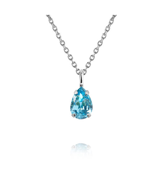 Mässinghalsband Childhood Birthstone December Rhodium