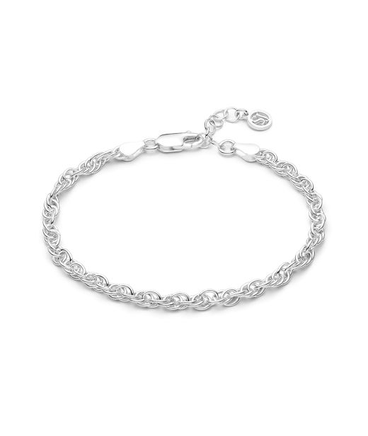 Silverarmband INTRECCIO