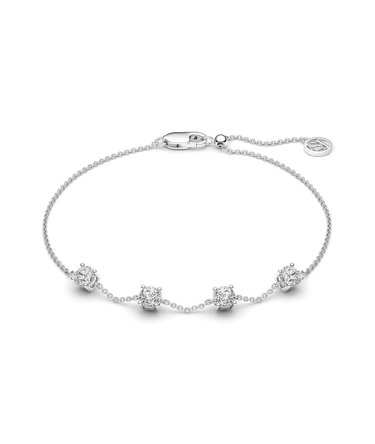 Silverarmband PRINCESS QUATTRO
