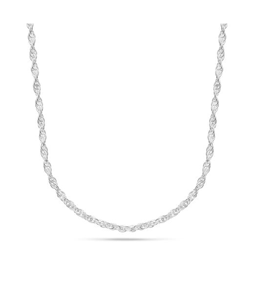 Silverhalsband INTRECCIO