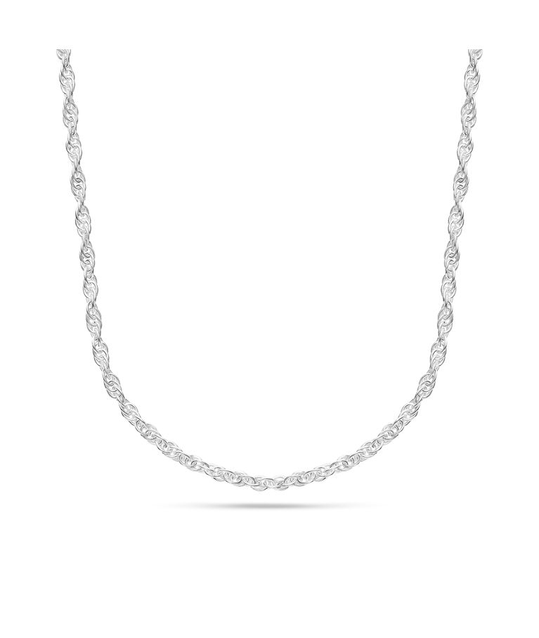 Silverhalsband INTRECCIO