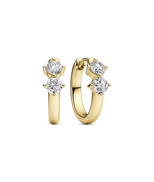 Silverörhängen PRINCESS CREOLO PICCOLO fg