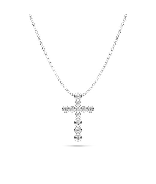 Silverhalsband SARDINIEN CROCE