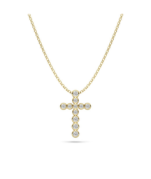 Silverhalsband SARDINIEN CROCE fg