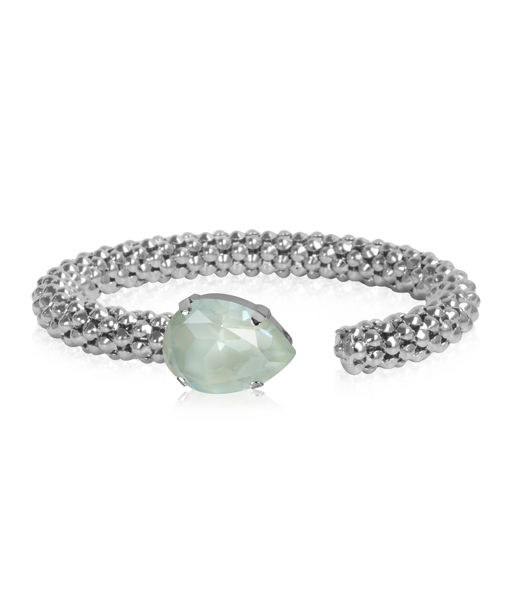 Mässingsarmband CLASSIC ROPE AGAVE IGNITE Rhodium