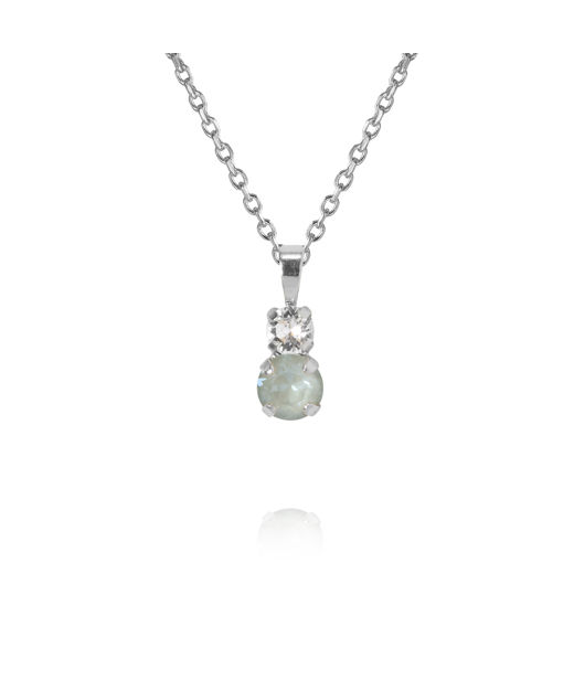 Mässingshalsband LEAH AGAVE COMBO Rhodium