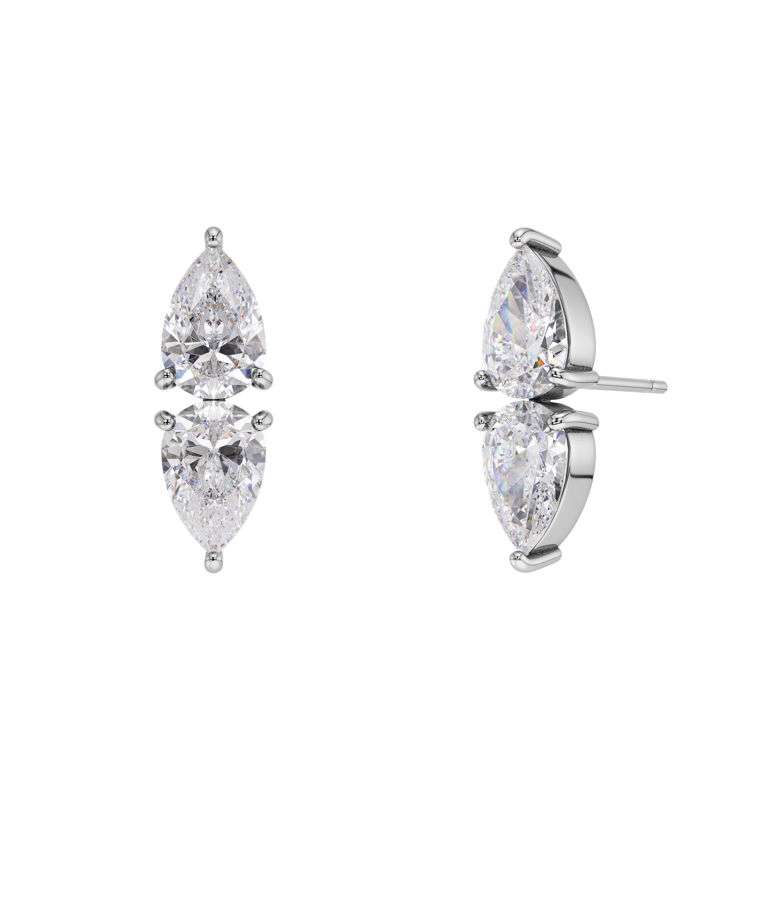 Stålörhängen Arrow Studs Steel AU26