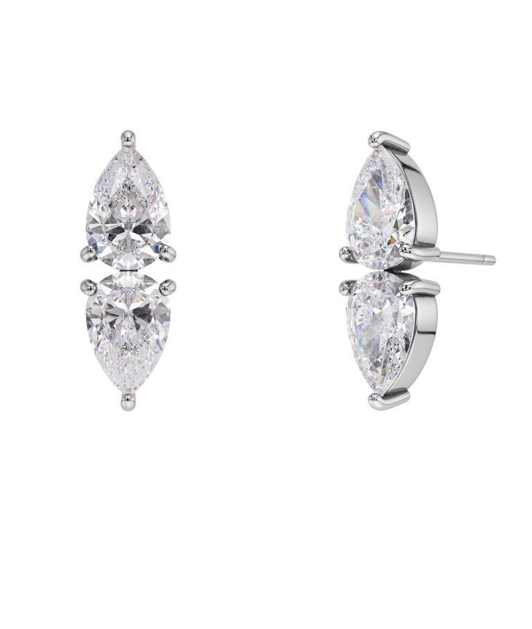 Stålörhängen Arrow Studs Steel AU26