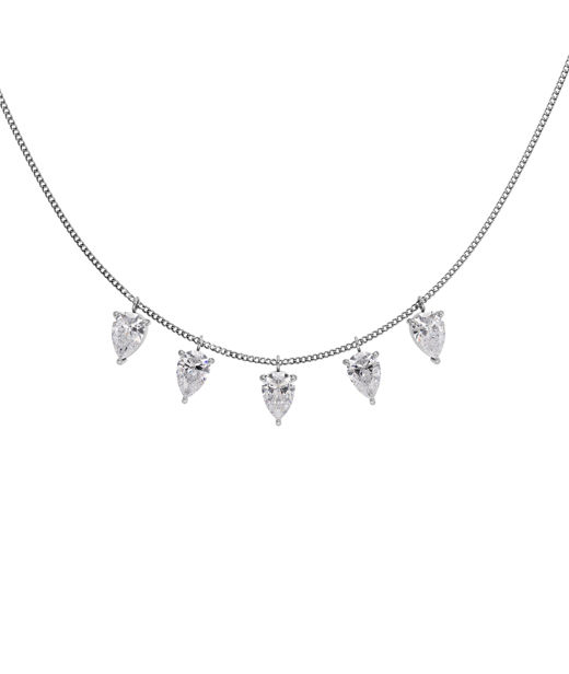Stålhalsband Arrow Necklace Multi Steel AU26