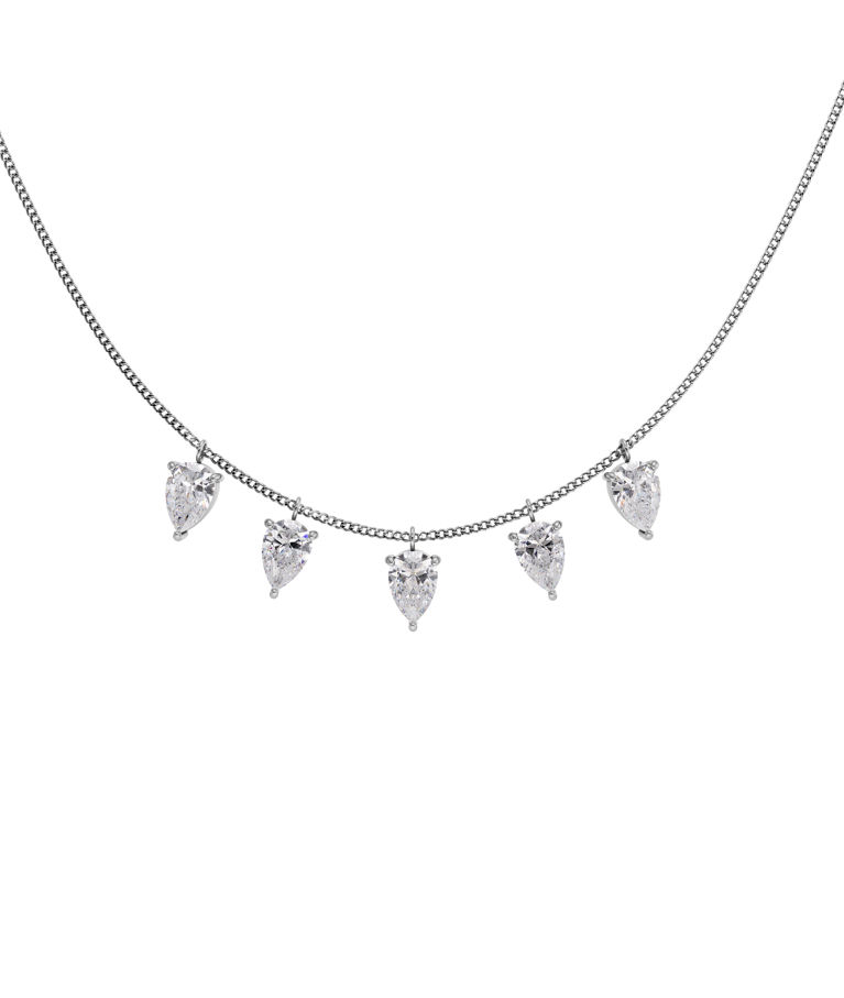Stålhalsband Arrow Necklace Multi Steel AU26