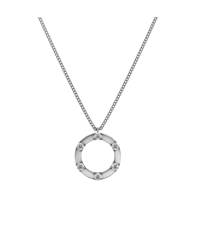 Stålhalsband Celeste Necklace S Steel AU26