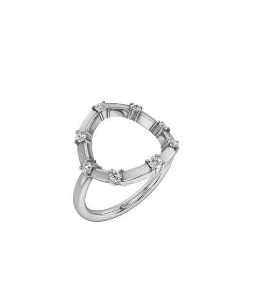 Stålring Celeste Ring L Steel AU26