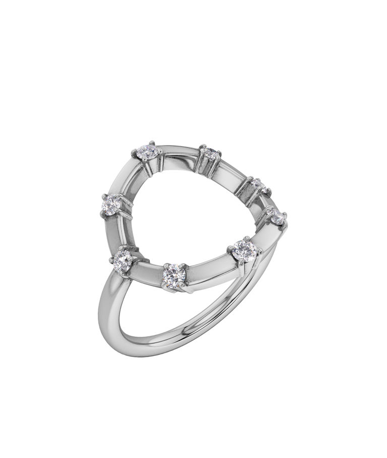 Stålring Celeste Ring L Steel AU26