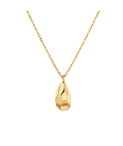 Stålhalsband Crystalite Necklace S Gold AU26 gold