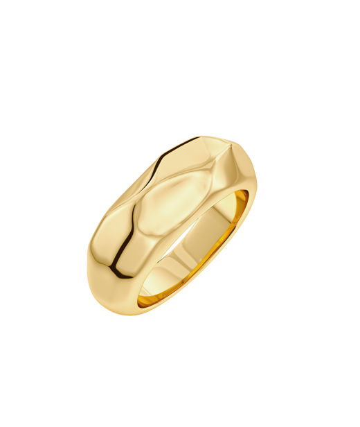 Stålring Crystalite Ring Gold AU26 gold