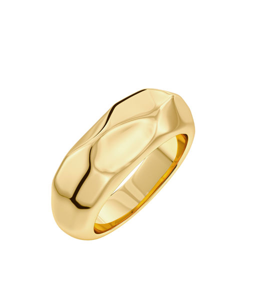 Stålring Crystalite Ring Gold AU26 gold
