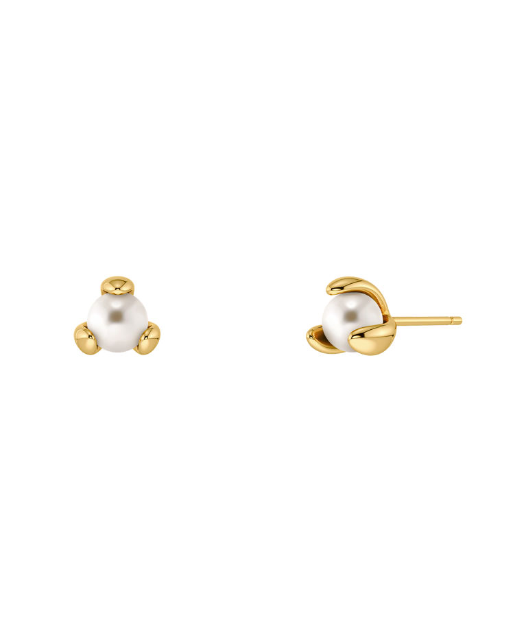 Stålörhängen Moonrave Studs S Gold AU26 gold