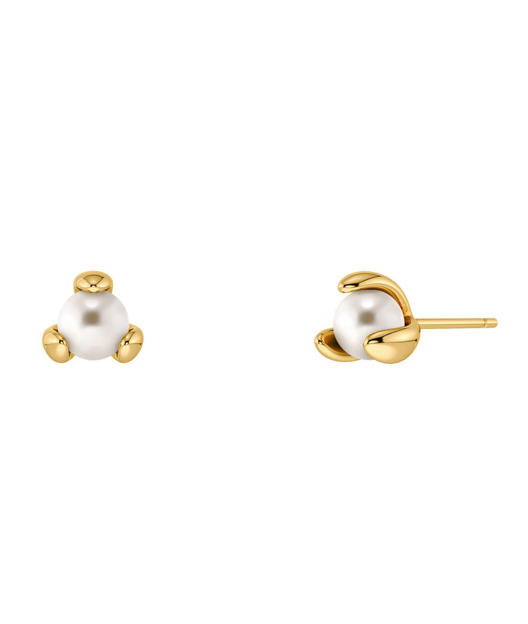 Stålörhängen Moonrave Studs S Gold AU26 gold