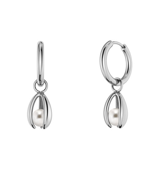Stålörhängen Moonrave Hoops S Steel AU26