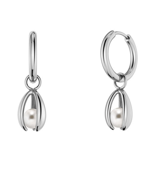 Stålörhängen Moonrave Hoops S Steel AU26
