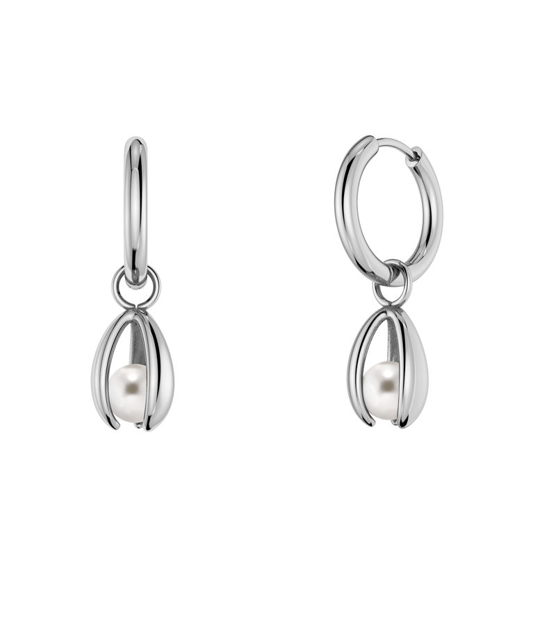 Stålörhängen Moonrave Hoops S Steel AU26