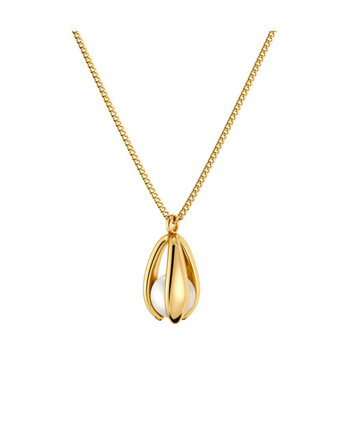 Stålhalsband Moonrave Necklace L Gold AU26 gold