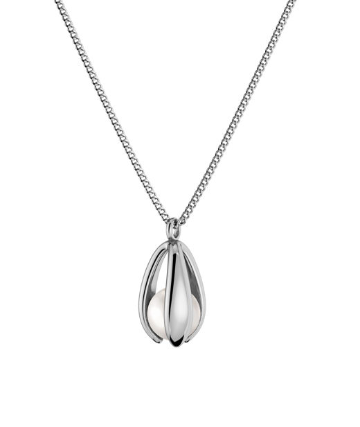 Stålhalsband Moonrave Necklace L Steel AU26