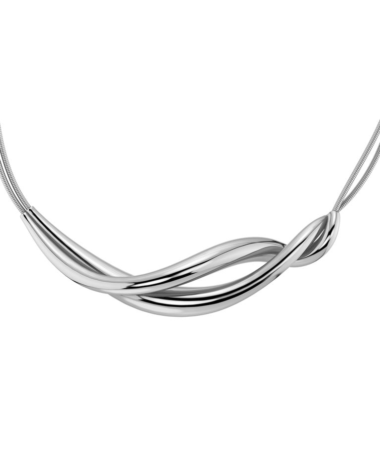 Stålhalsband Nouveau Necklace L Steel AU26