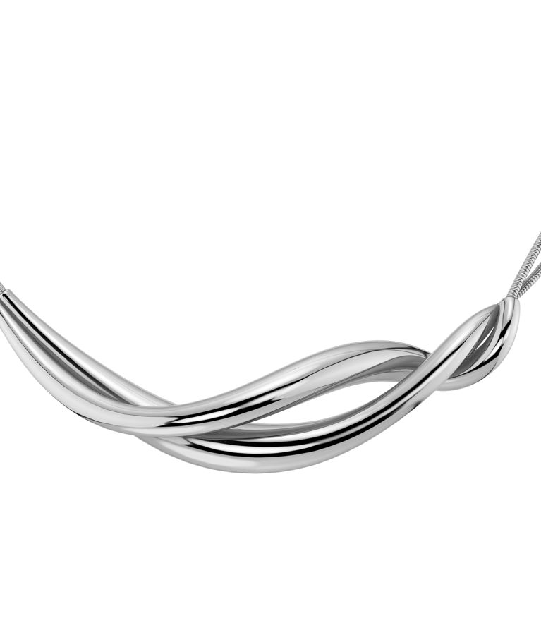 Stålhalsband Nouveau Necklace L Steel AU26