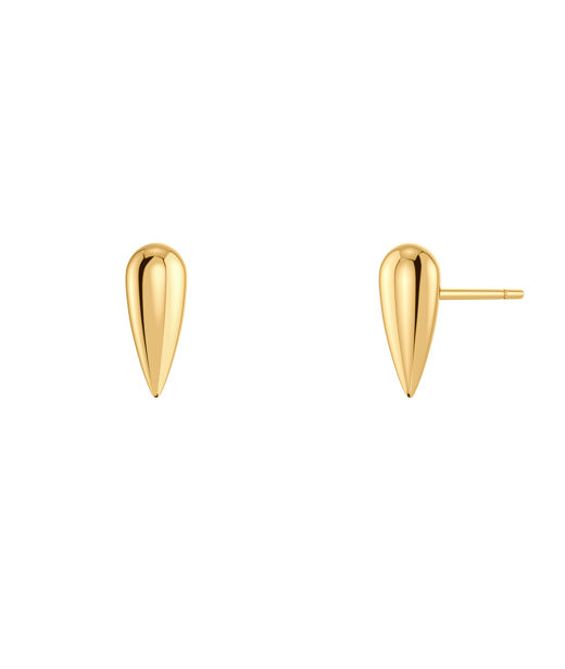 Stålörhängen Peak Spike Studs Gold AU26 gold