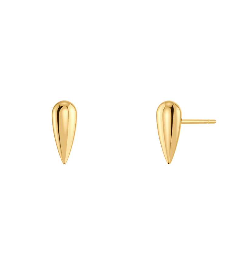 Stålörhängen Peak Spike Studs Gold AU26 gold
