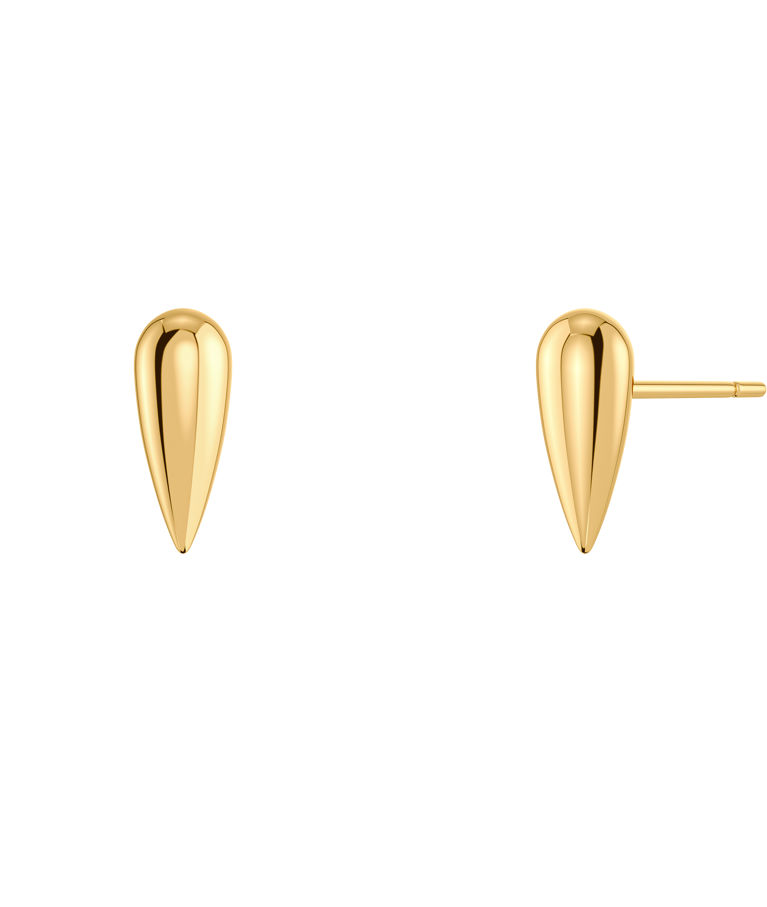 Stålörhängen Peak Spike Studs Gold AU26 gold