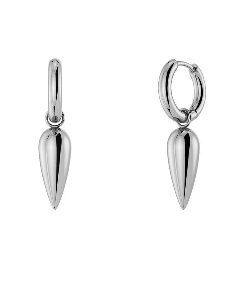 Stålörhängen Peak Spike Hoops Steel AU26